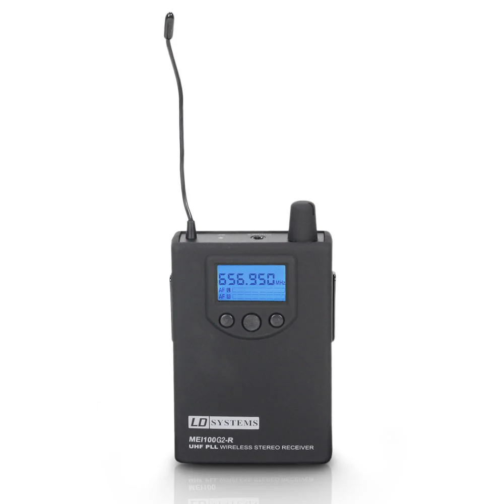 LD SYSTEMS MEI 100 G2 BPR B6 RECEPTOR PARA SISTEMA DE MONITORAJE INALAMBRICO INEAR