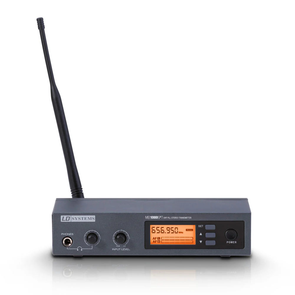 LD SYSTEMS MEI 1000 G2 T B6 TRANSMISOR PARA SISTEMA MONITORAJE INALAMBRICO INEAR