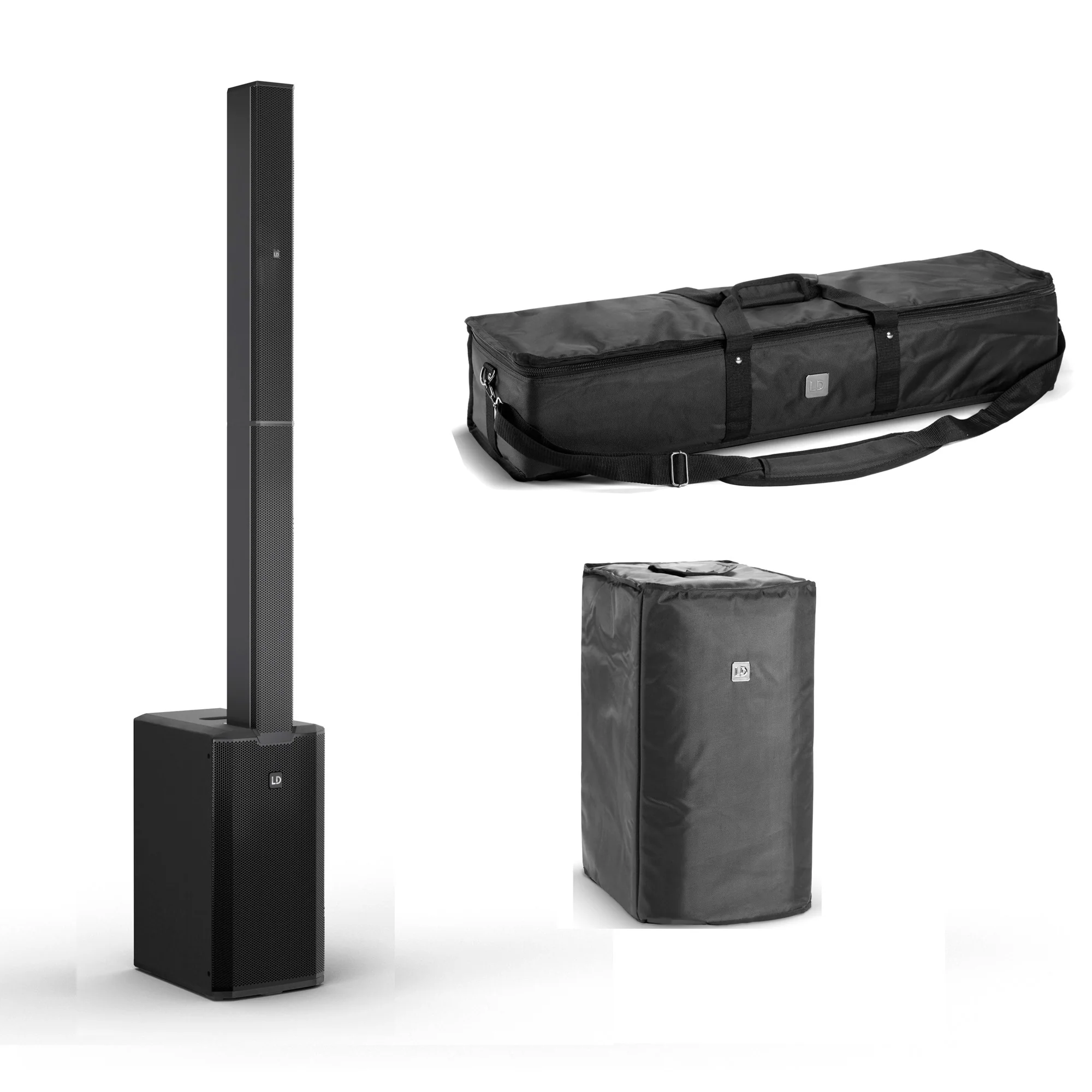 LD SYSTEMS -PACK- MAUI 11 G3 SISTEMA COMPACTO DE PA ACTIVO NEGRO + FUNDAS