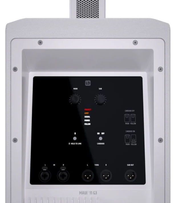 LD SYSTEMS -PACK- MAUI 11 G3 W SISTEMA COMPACTO DE PA ACTIVO BLANCO + FUNDAS - Image 7