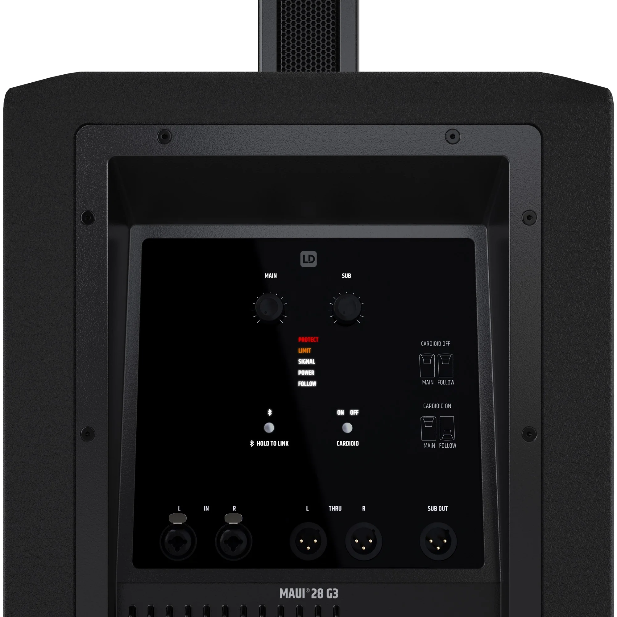 LD SYSTEMS -PACK- MAUI 28 G3 SISTEMA COMPACTO DE PA ACTIVO NEGRO + FUNDAS - Image 8