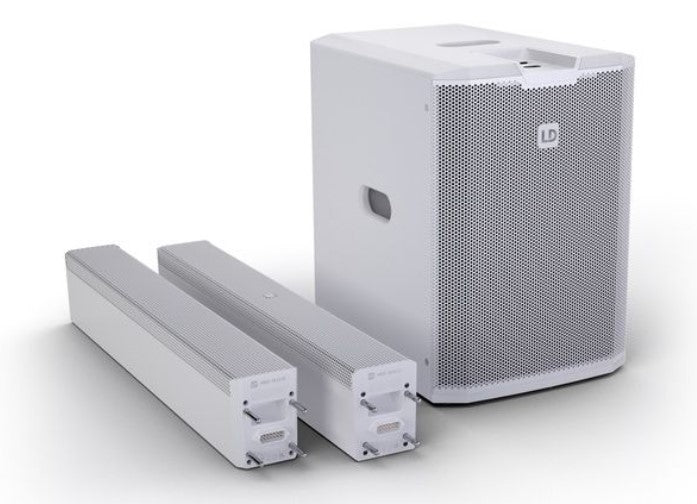 LD SYSTEMS -PACK- MAUI 28 G3 W SISTEMA COMPACTO DE PA ACTIVO BLANCO + FUNDAS Y PLATAFORMA - Image 8