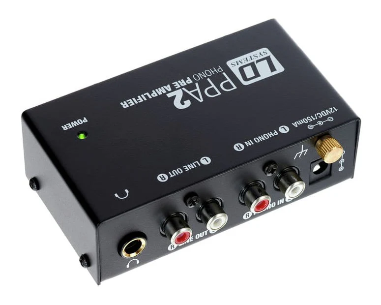 LD SYSTEMS PPA2 PREAMPLIFICADOR Y ECUALIZADOR RIAA PARA TOCADISCOS - Image 2