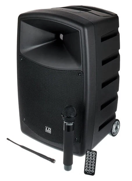 LD SYSTEMS RBUD10 B6 ROADBUDDY ALTAVOZ BLUETOOTH CON MEZCLADOR Y MICROFONO DE MANO - Image 2
