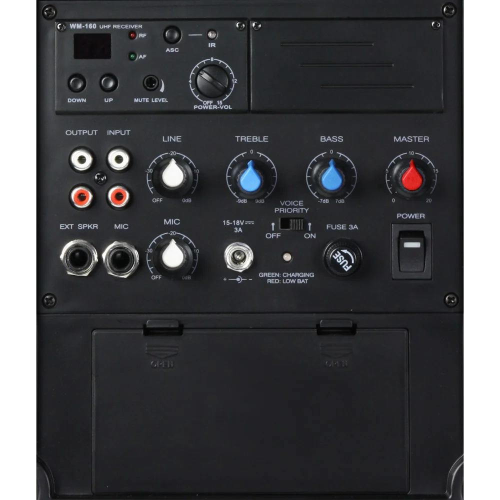 LD SYSTEMS ROADBOY 65 HS EQUIPO PA PORTATIL CON MICROFONO INALAMBRICO DIADEMA - Image 4