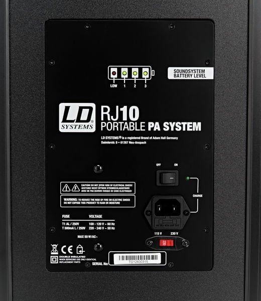 LD SYSTEMS ROADJACK 10 SISTEMA PA PORTATIL - Image 8