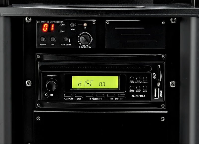 LD SYSTEMS ROADMAN 102 EQUIPO PA PORTATIL CON MICROFONO INALAMBRICO DE MANO Y LECTOR DE CD/MP3 - Image 8