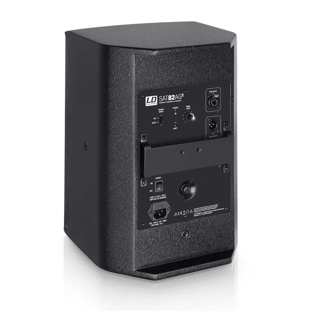 LD SYSTEMS SAT 82A G2 CAJA ACUSTICA ACTIVA PARA INSTALACION 8 PULGADAS - Image 2