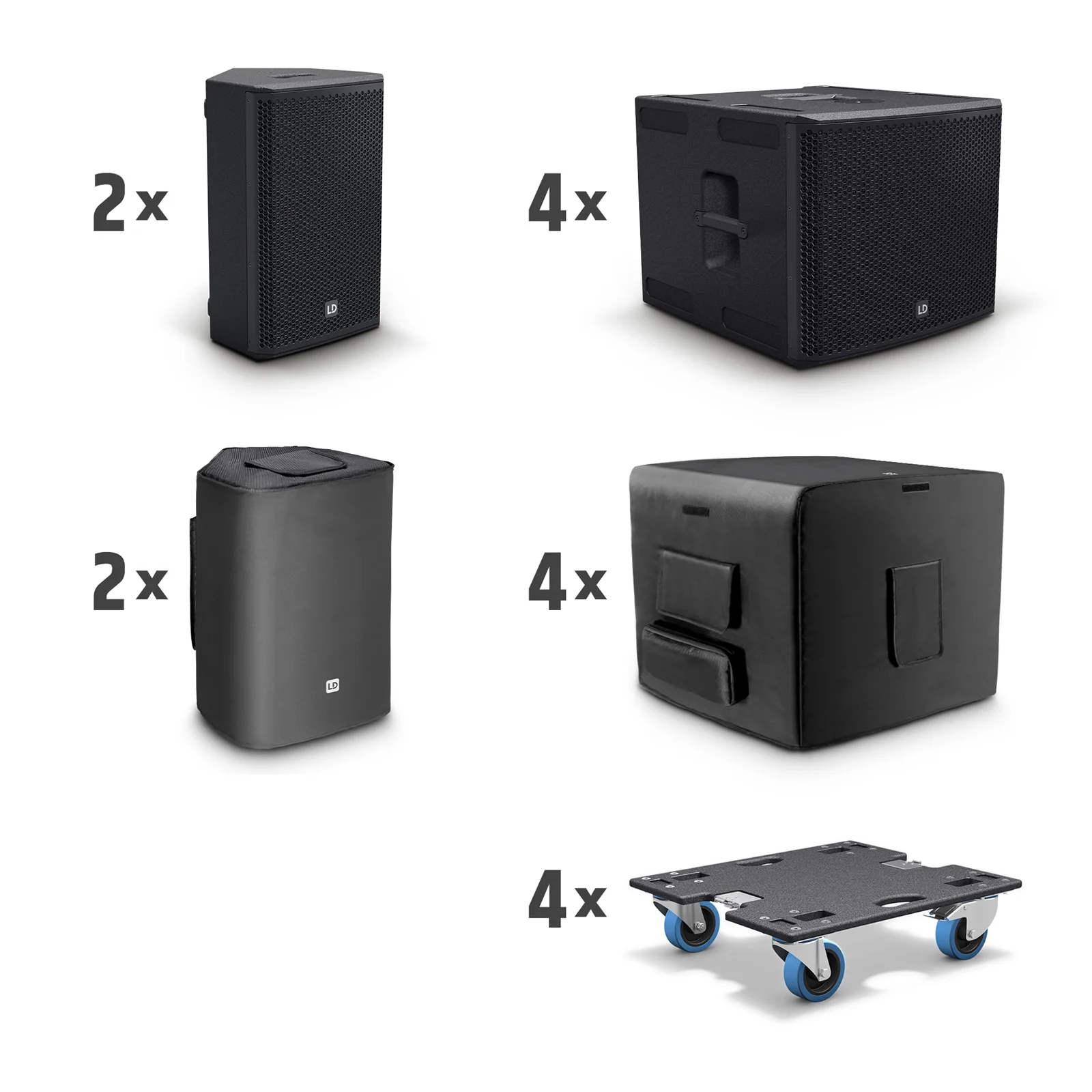 LD SYSTEMS STINGER G3 IMPACT SET A 2 ALTAVOCES ACTIVOS Y 4 SUBWOOFERS ACTIVOS - Image 2