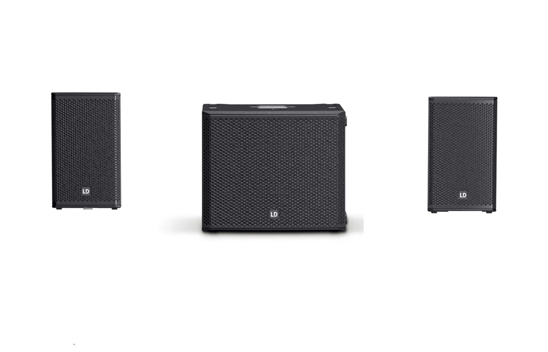 LD SYSTEMS STINGER G3 LOUNGE SET A 2 ALTAVOCES ACTIVOS + SUBWOOFER ACTIVO
