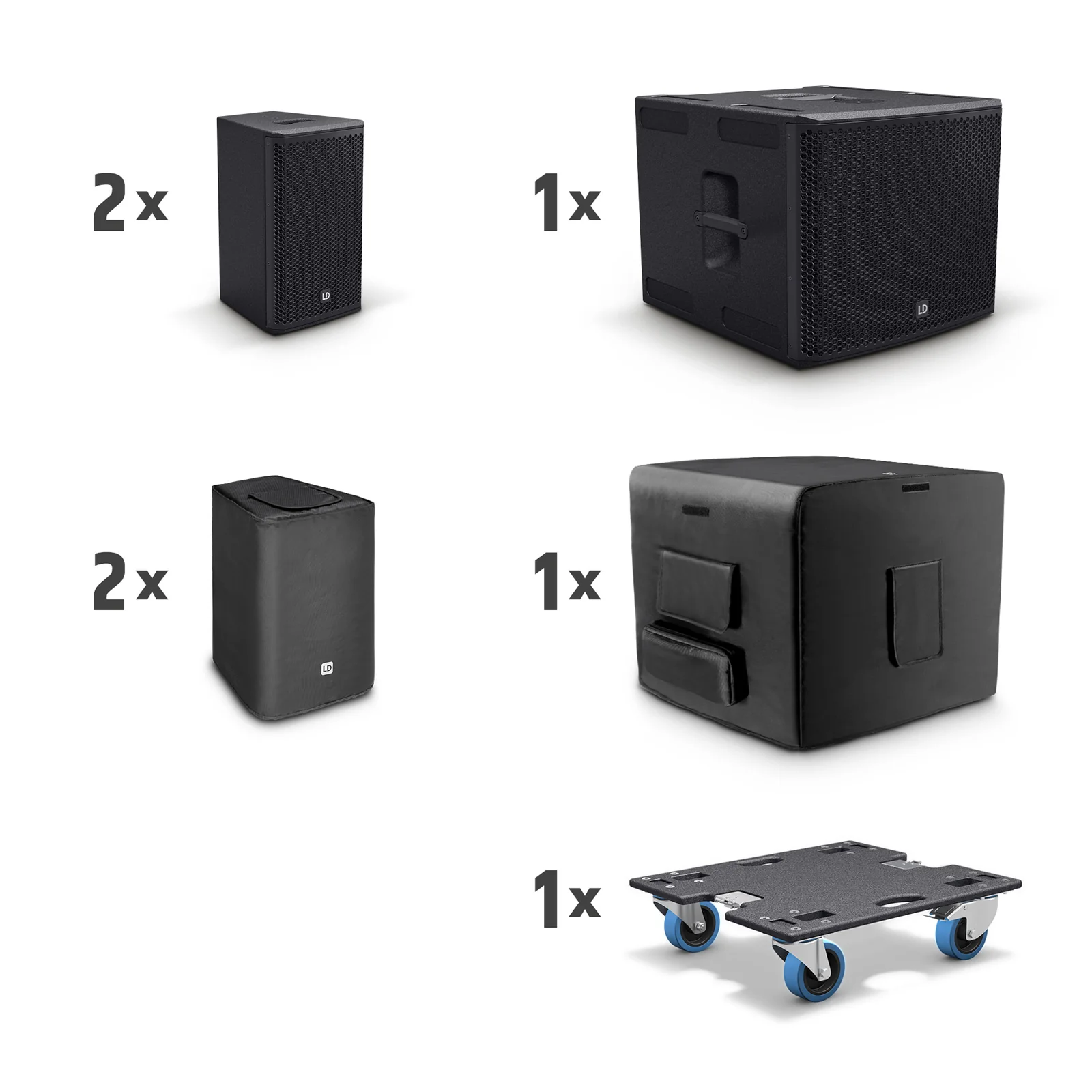 LD SYSTEMS STINGER G3 LOUNGE SET A 2 ALTAVOCES ACTIVOS + SUBWOOFER ACTIVO - Image 2