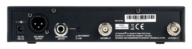 LD SYSTEMS U505 BPG SISTEMA INALAMBRICO INSTRUMENTO CON PETACA Y CABLE - Image 5