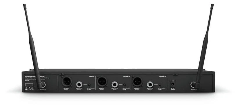 LD SYSTEMS U505 HHC2 SISTEMA INALAMBRICO CON 2 MICROFONOS DE MANO DE CONDENSADOR - Image 2