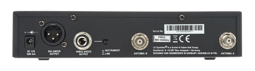 LD SYSTEMS U505 HHD SISTEMA INALAMBRICO MICROFONO DE MANO DINAMICO - Image 6