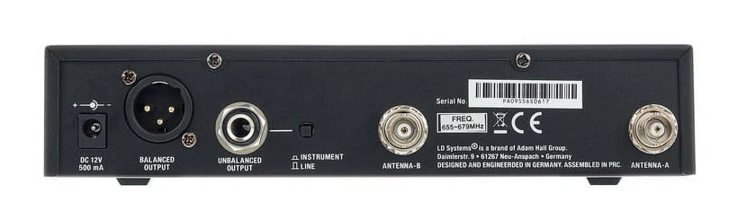 LD SYSTEMS U506 BPH SISTEMA INALAMBRICO MICROFONO DE DIADEMA - Image 5