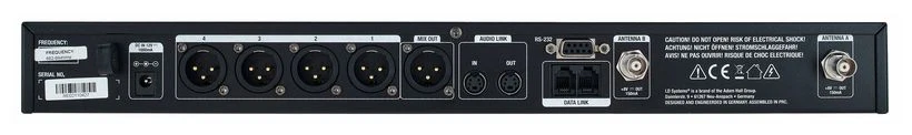 LD SYSTEMS U506 CS4 SISTEMA DE CONFERENCIA DE 4 CANALES - Image 7