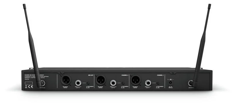 LD SYSTEMS U506 HHC2 SISTEMA INALAMBRICO CON 2 MICROFONOS DE MANO DE CONDENSADOR - Image 5