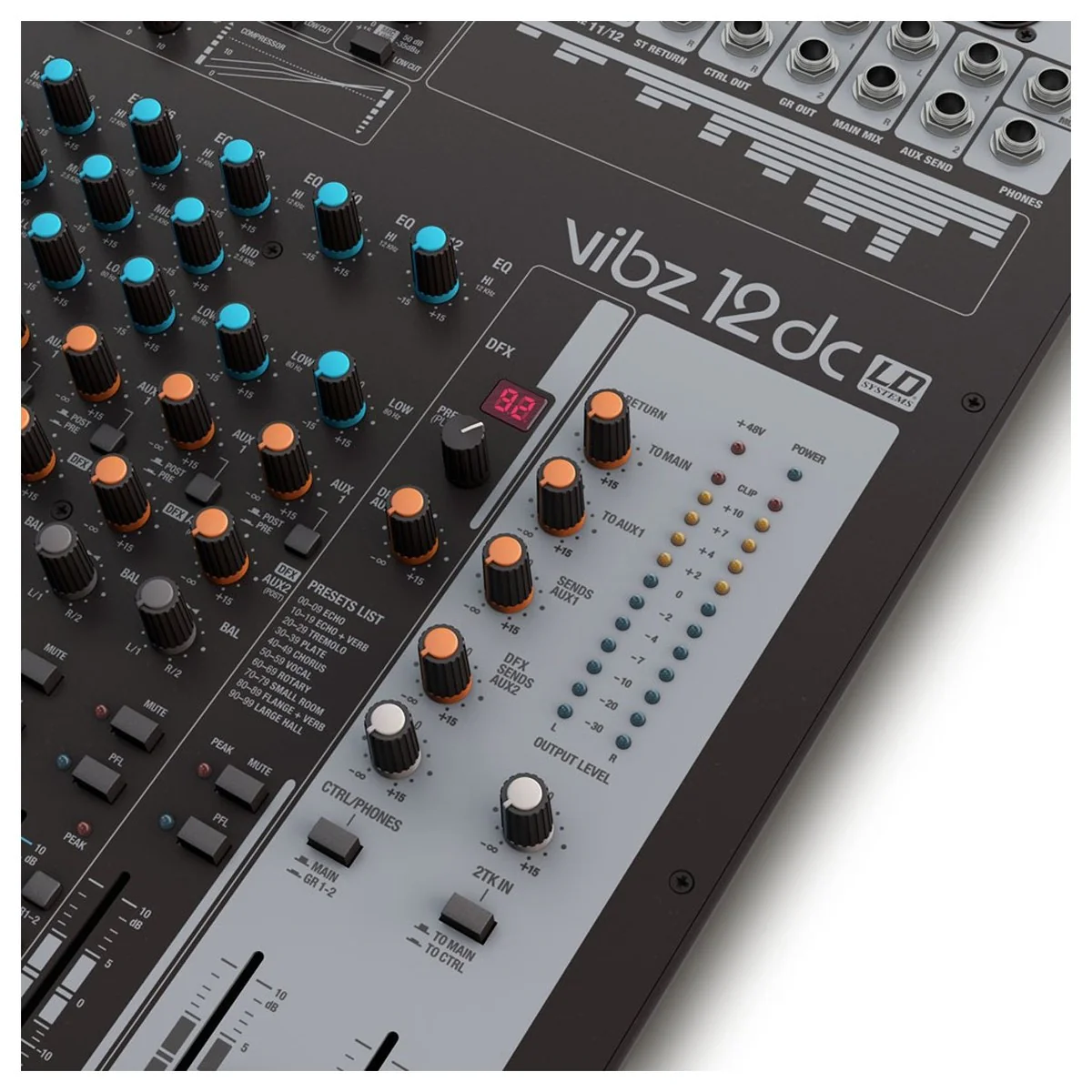 LD SYSTEMS VIBZ 12 DC MESA DE MEZCLAS 12 CANALES - Image 9