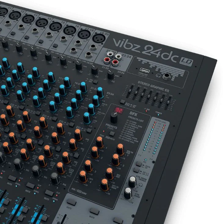 LD SYSTEMS VIBZ 24 DC MESA DE MEZCLAS DE 24 CANALES - Image 8