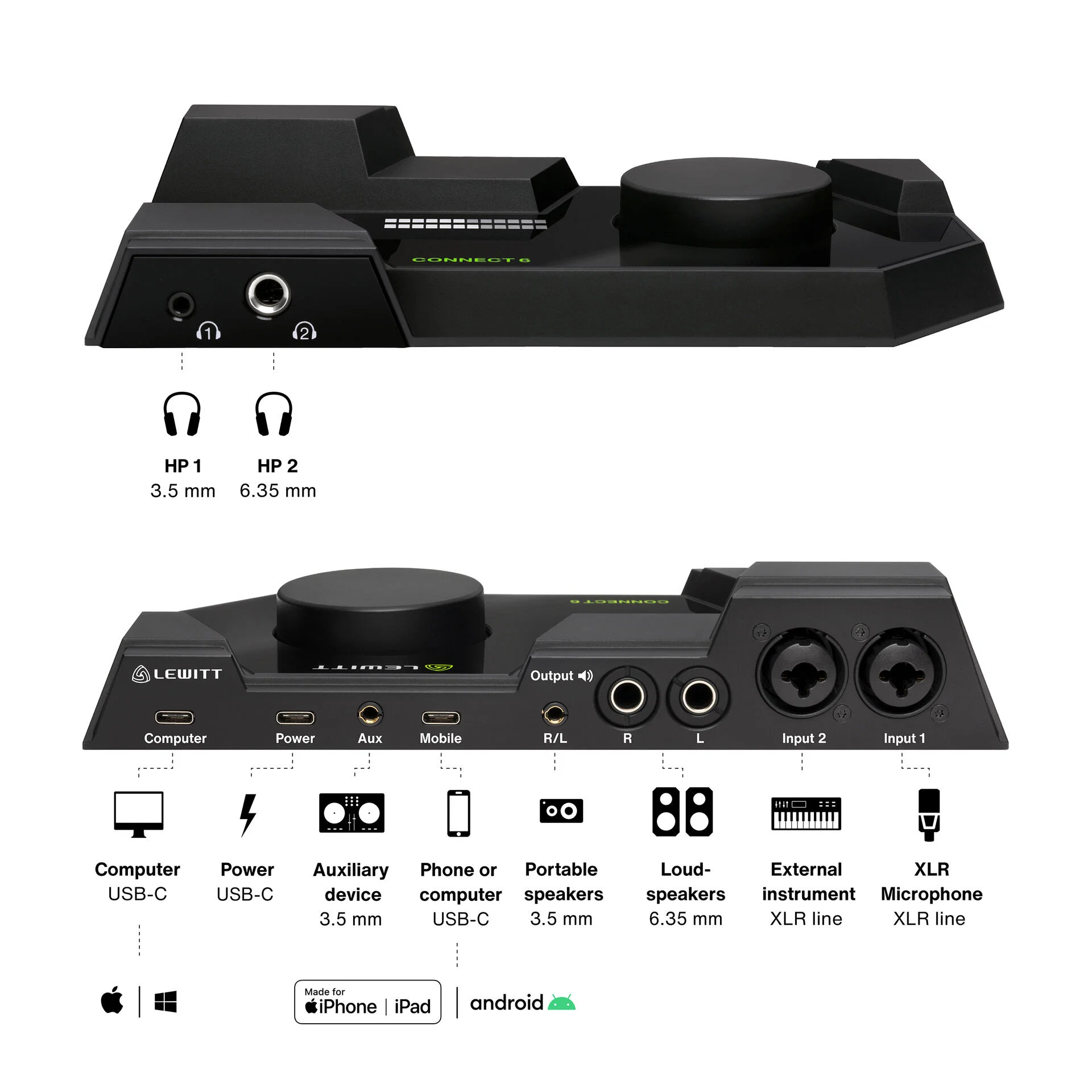 LEWITT CONNECT 6 INTERFAZ DE AUDIO - Image 14