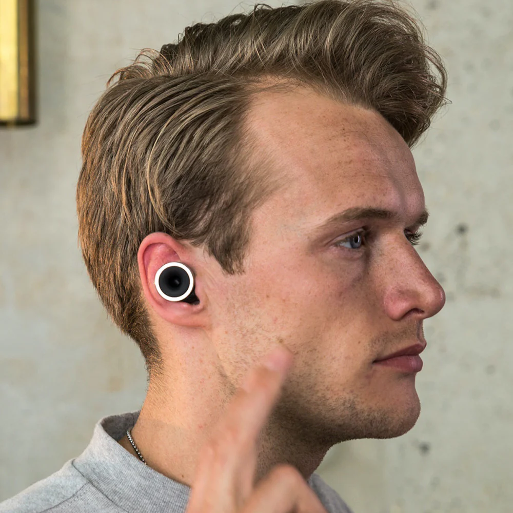 LIMOUSINE EARPLUGS KNOPS SMOOTH BLK TAPONES PARA OIDOS NEGROS - Image 3