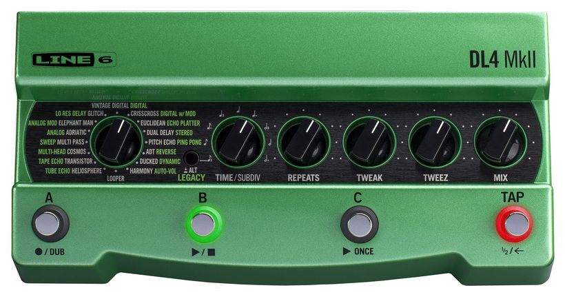 LINE 6 DL4 MKII PEDAL DELAY LOOPER