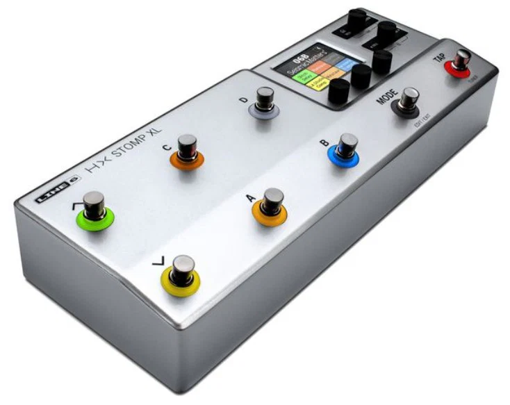 LINE 6 HX STOMP XL SILVER PEDALERA MULTIEFECTOS GUITARRA PLATEADA. - Image 2