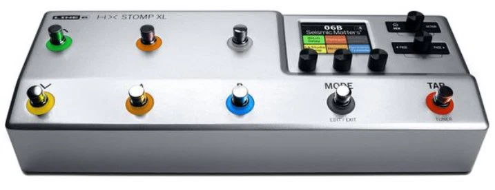 LINE 6 HX STOMP XL SILVER PEDALERA MULTIEFECTOS GUITARRA PLATEADA. - Image 3
