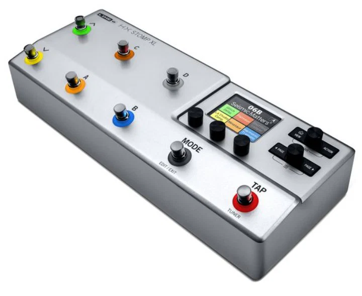 LINE 6 HX STOMP XL SILVER PEDALERA MULTIEFECTOS GUITARRA PLATEADA. - Image 4