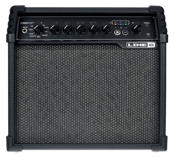 LINE 6 SPIDER V 20 MKII AMPLIFICADOR GUITARRA 20W