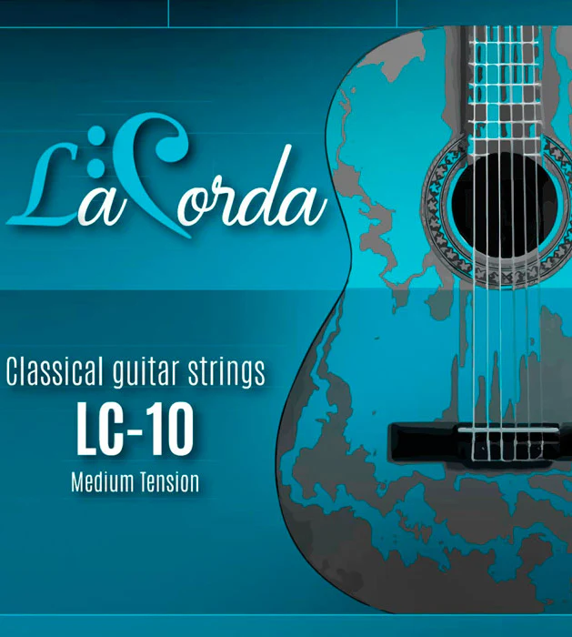 LUTHIER LC-10 LA CORDA JUEGO CUERDAS GUITARRA ESPAÑOLA TENSION MEDIA