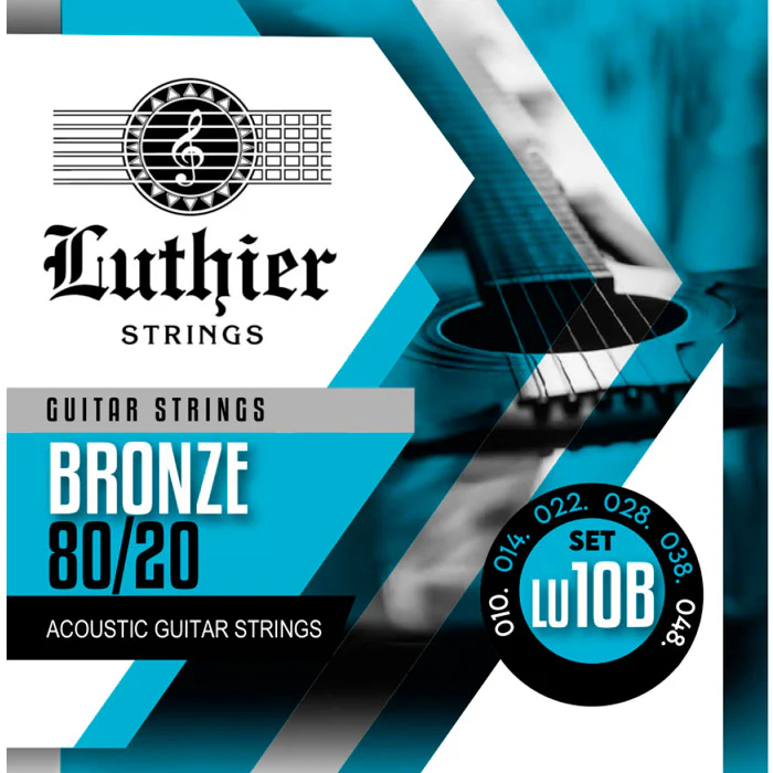 LUTHIER LU-10B BRONZE JUEGO CUERDAS GUITARRA ACUSTICA 10-48