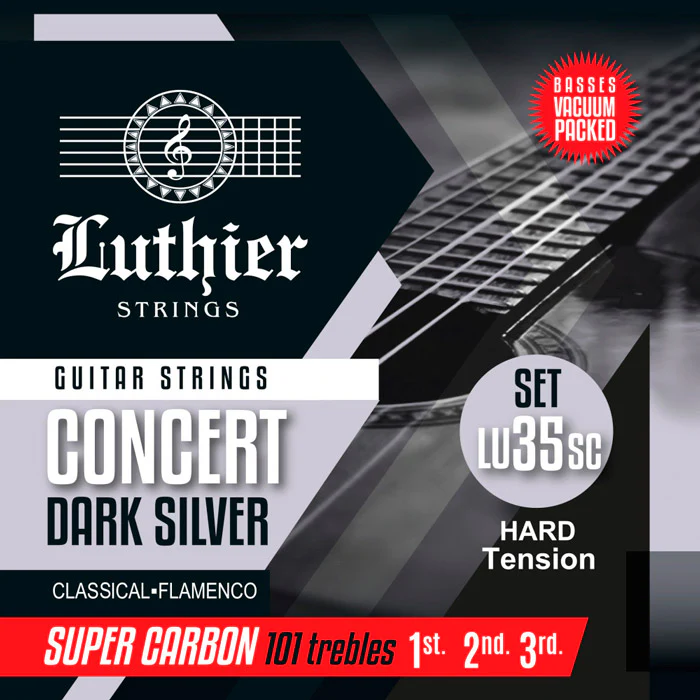 LUTHIER LU-35SC SUPER CARBON JUEGO CUERDAS GUITARRA ESPAÑOLA TENSION MEDIO ALTA