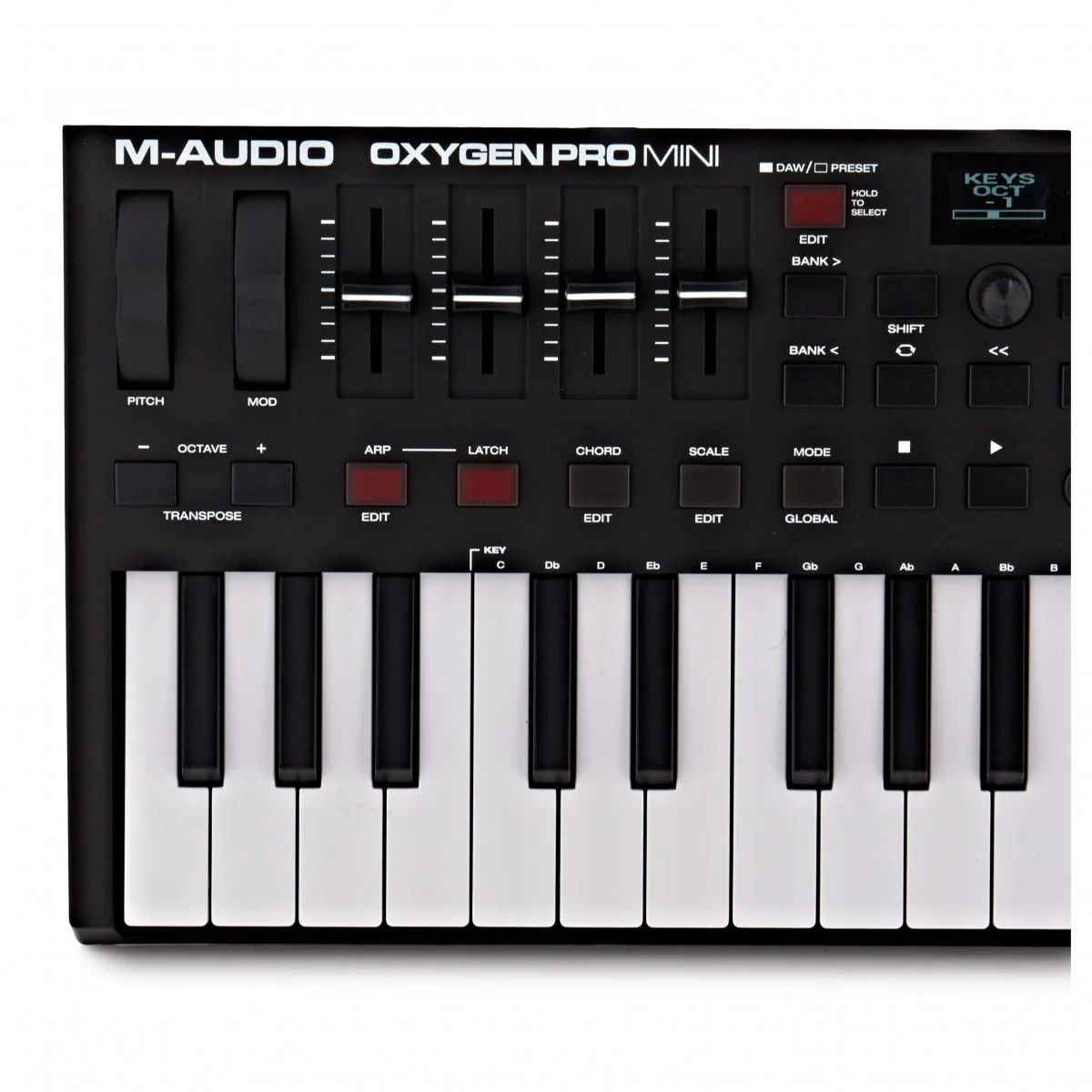 M AUDIO OXYGEN PRO MINI TECLADO CONTROLADOR 32 MINITECLAS - Image 10