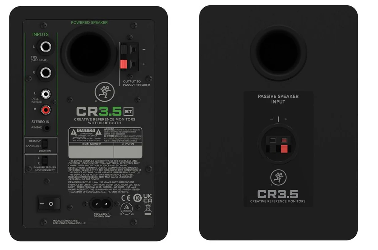 MACKIE CR3.5BT MONITORES ESTUDIO CON BLUETOOTH. PAREJA - Image 2