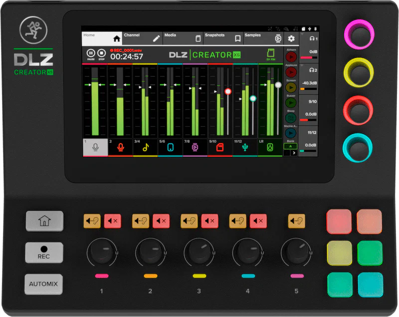 MACKIE DLZ CREATOR XS MESA DE MEZCLAS PARA STREAMING