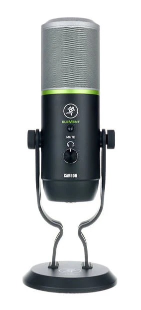 MACKIE EM-CARBON MICROFONO DE CONDENSADOR USB DE GRAN DIAFRAGMA