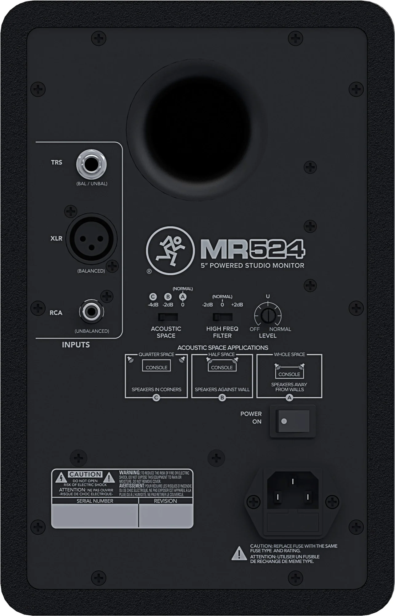 MACKIE MR524 MONITOR DE ESTUDIO ACTIVO. UNIDAD - Image 7