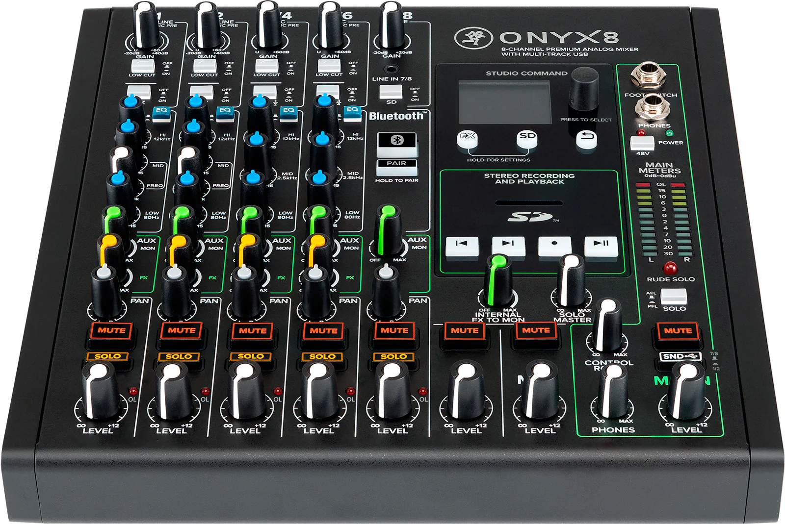 MACKIE ONYX8 MESA DE MEZCLAS 8 CANALES CON USB - Image 3