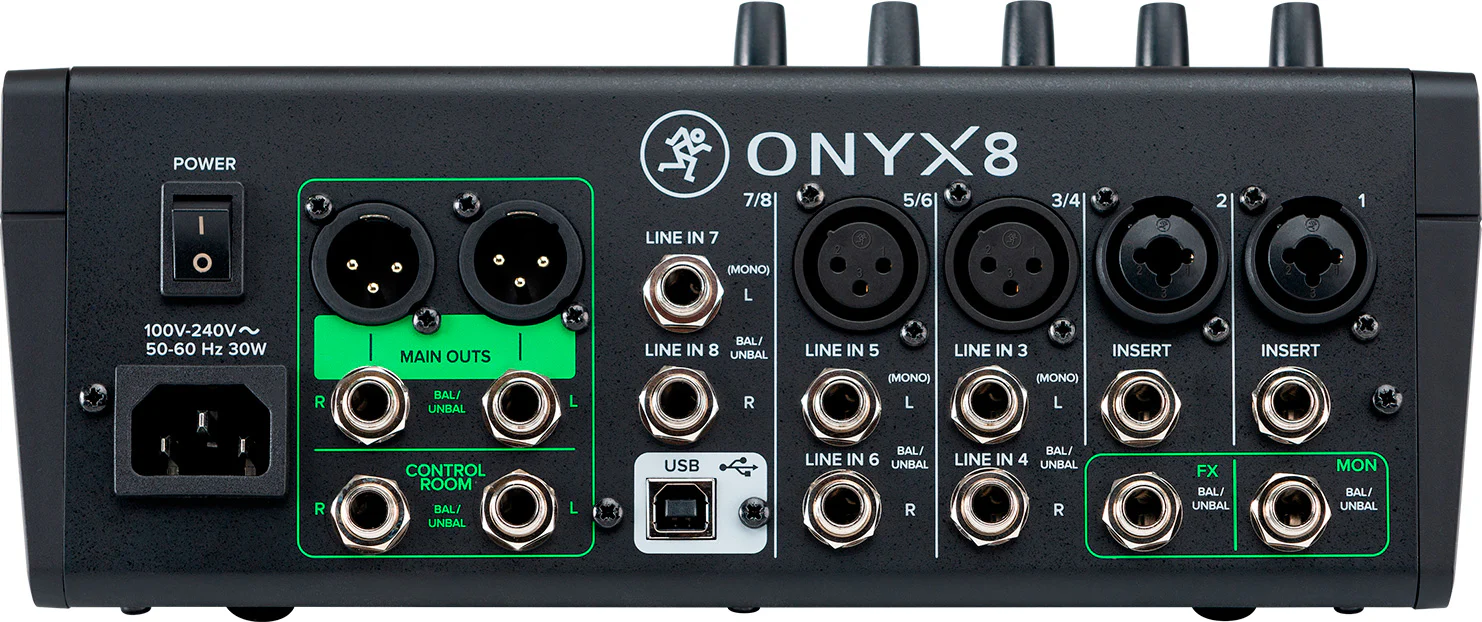 MACKIE ONYX8 MESA DE MEZCLAS 8 CANALES CON USB - Image 4