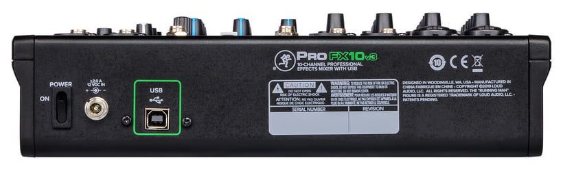 MACKIE PRO FX10 V3 MESA DE MEZCLAS 10 CANALES - Image 6