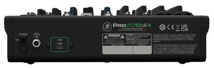 MACKIE PRO FX10 V3+ PLUS MESA DE MEZCLAS 10 CANALES - Image 5