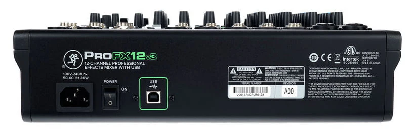 MACKIE PRO FX12 V3 MESA DE MEZCLAS 12 CANALES - Image 6