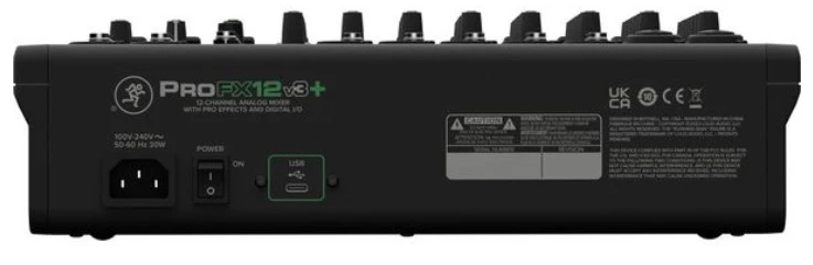 MACKIE PRO FX12 V3+ PLUS MESA DE MEZCLAS 12 CANALES - Image 5