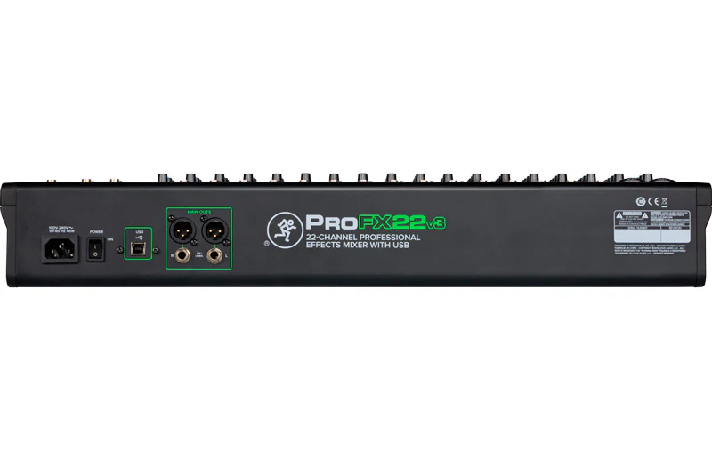 MACKIE PRO FX22 V3 MESA DE MEZCLAS 22 CANALES - Image 5