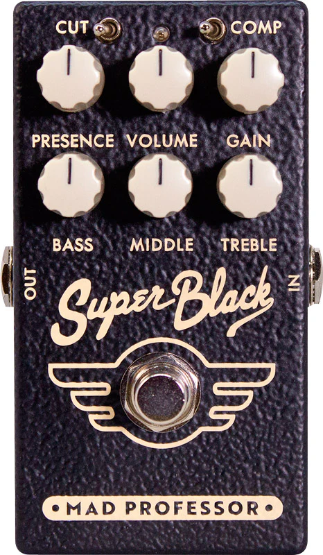 MAD PROFESSOR SUPER BLACK MINI PEDAL OVERDRIVE