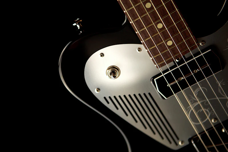 MAGNETO TWA-1RC/B T-WAVE ATLANTIC GUITARRA ELECTRICA NEGRA - Image 2