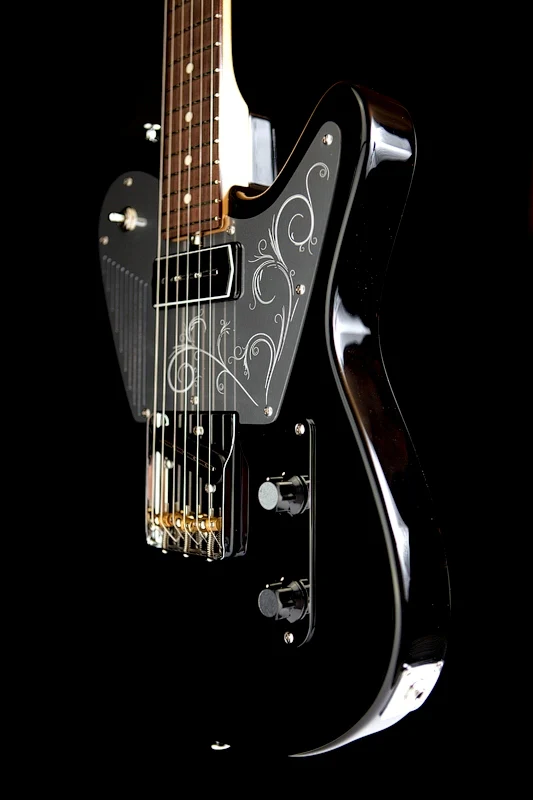 MAGNETO TWA-1RC/B T-WAVE ATLANTIC GUITARRA ELECTRICA NEGRA - Image 4