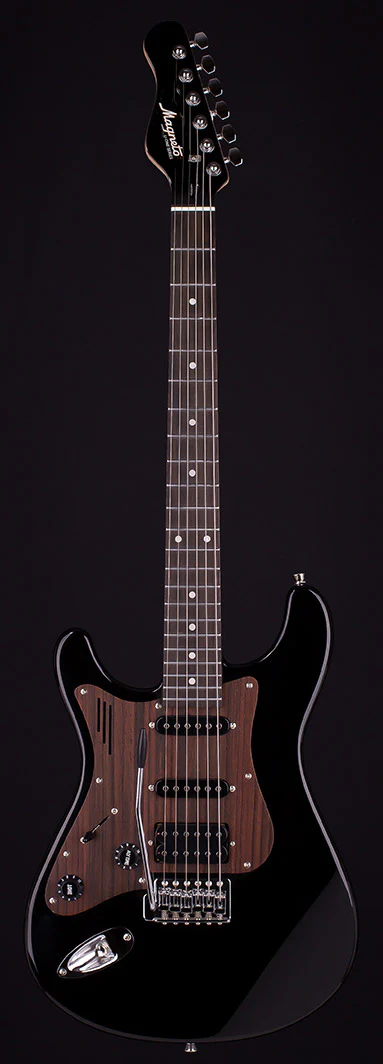 MAGNETO US-1300-B_LH U-ONE SONNET CLASSIC GUITARRA ELECTRICA PARA ZURDOS NEGRA