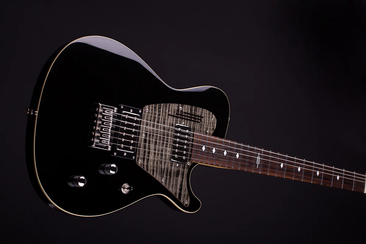 MAGNETO UW-4300RC/B U-ONE U-WAVE DELUXE GUITARRA ELECTRICA NEGRA - Image 3